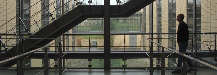 Atrium in the technology facility